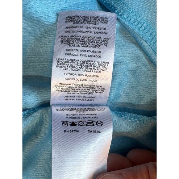 Columbia PFG Men's Polo/Golf collared shirt; size XL; Blue; UPF 50; NEW! - Picture 10 of 10